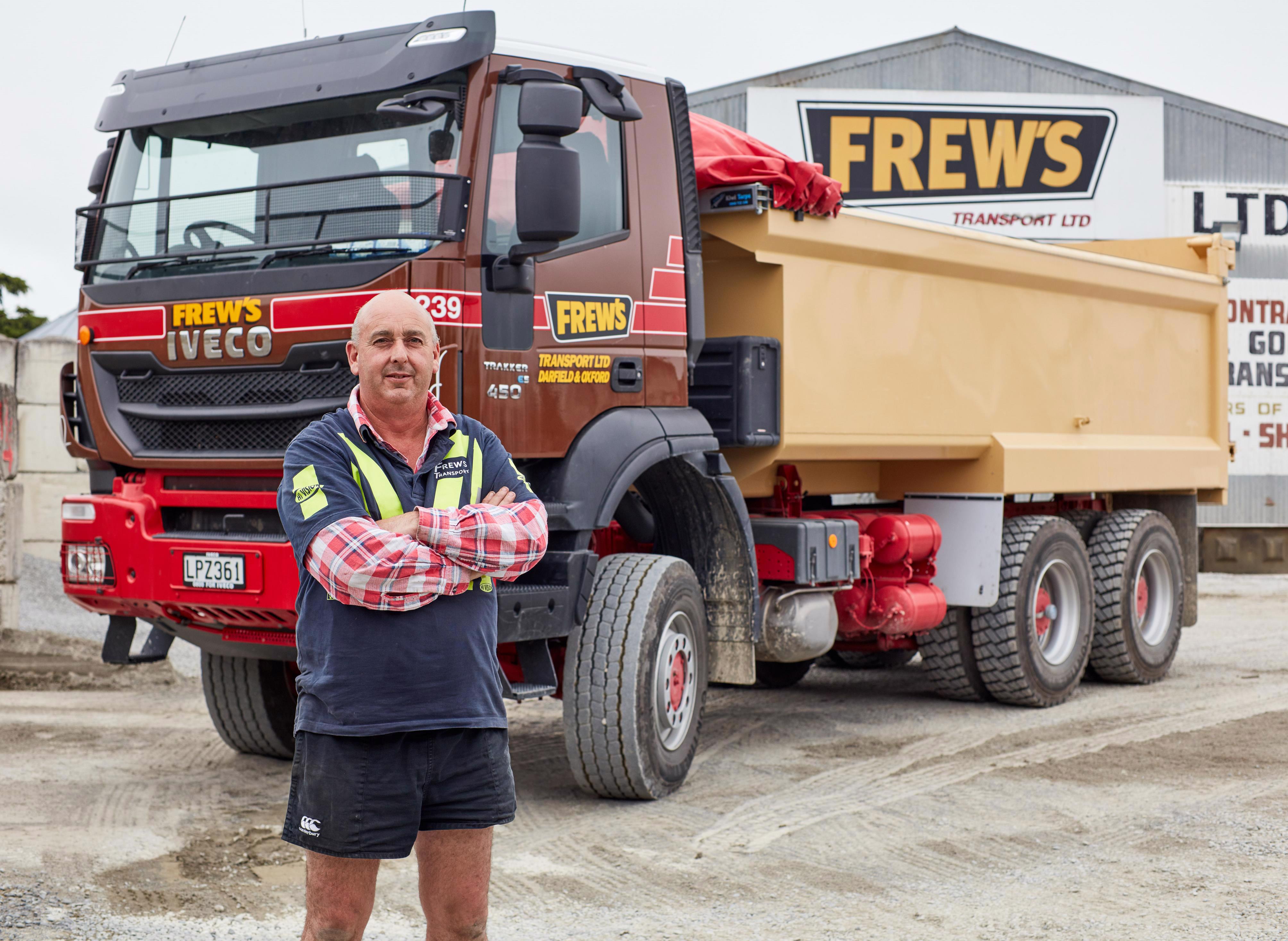 IVECO durability and strong back-up prove a winner for Frews Transport